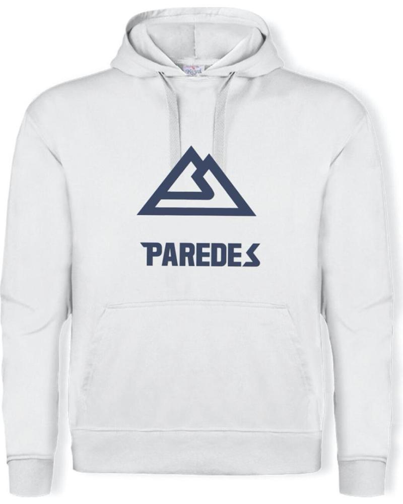 SUDADERA CON CAPUCHA PAREDES CENTAURO BLANCA BLANCO BLANCO