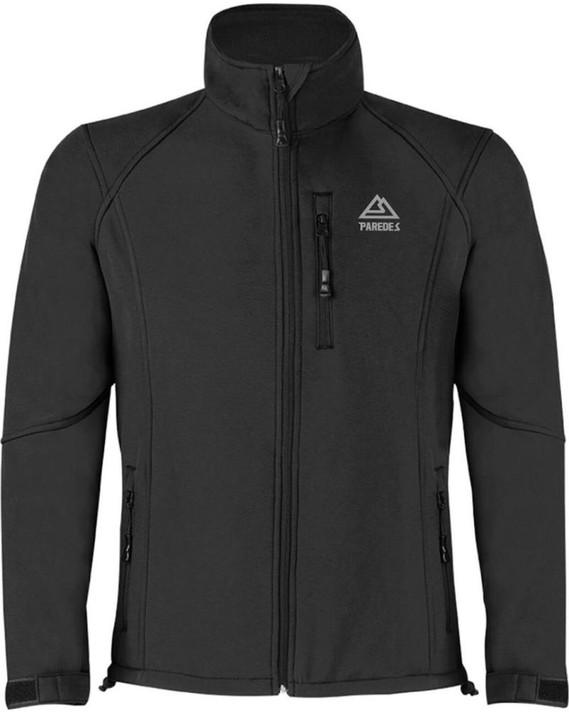 PAREDES CHAQUETA IMPERMEABLE CORVUS NEGRA NEGRO NEGRO