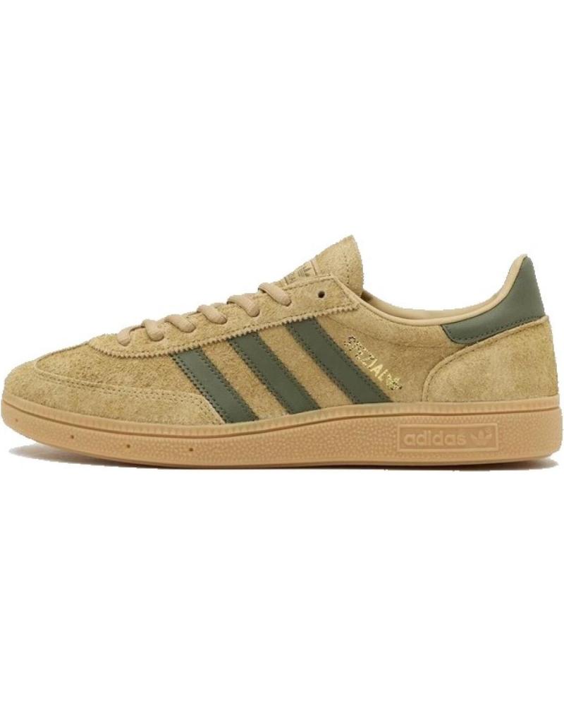 ZAPATILLAS ADIDAS HANDBALL SPEZIAL JQ8298 BEIGE MARRÓN BEIGE