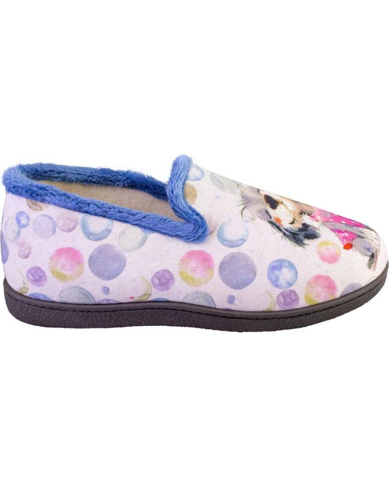 ZAPATILLAS DE CASA PLUMAFLEX 12215 PERRITO AZULES AZUL