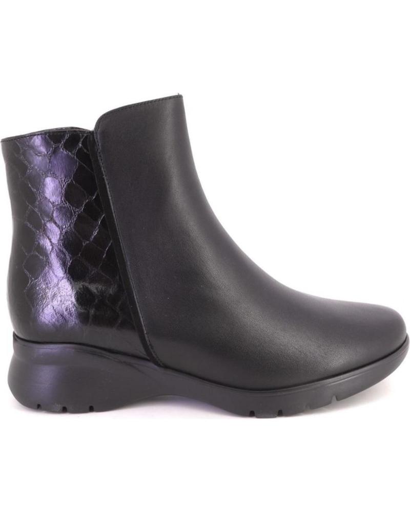 PIESANTO 255873 BOTINES DE PIEL NEGRO NEGRO