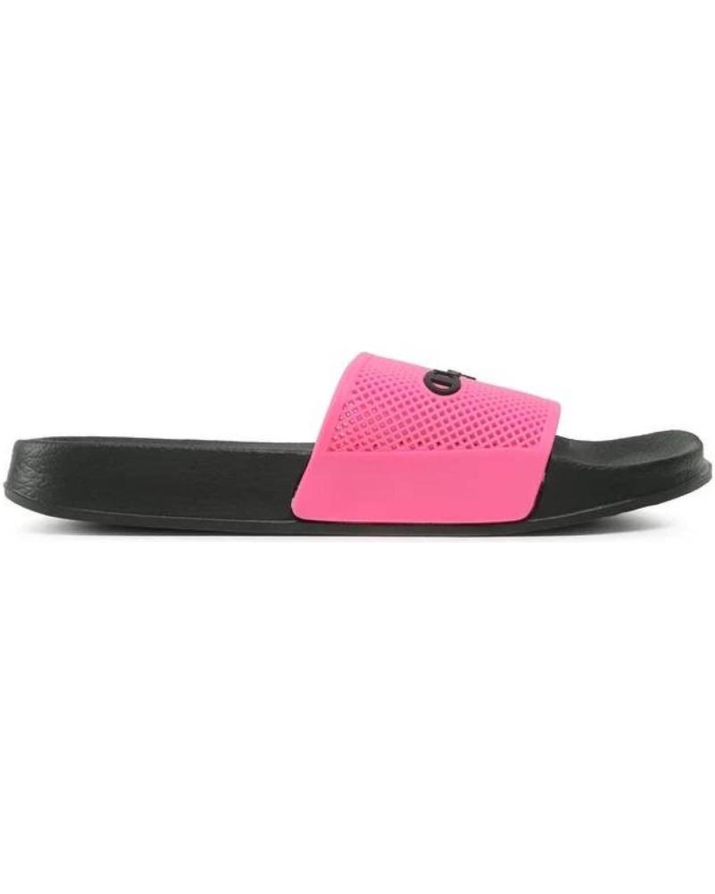 CHANCLAS SLIDE CHAMPION DAYTONA NEGRAS CON TIRA ROSA NEGRO