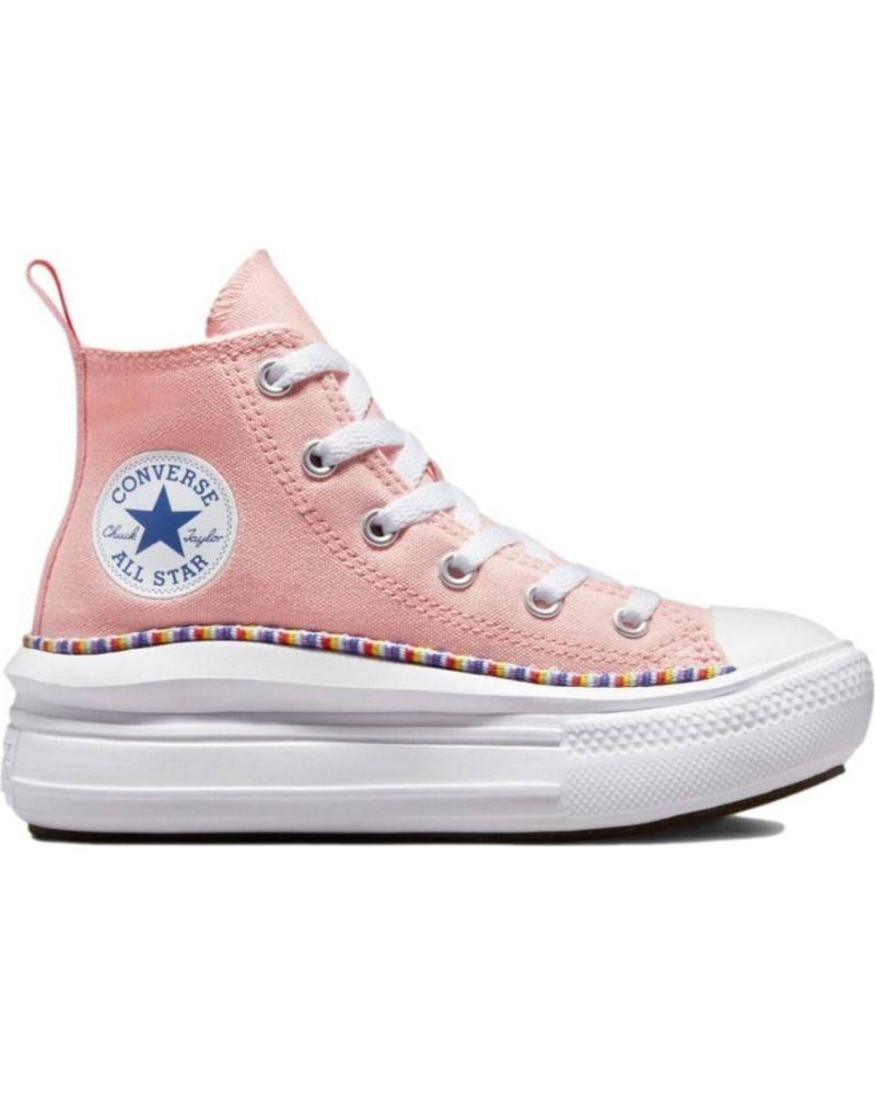 ZAPATILLAS CONVERSE CHUCK TAYLOR ALL STAR MOVE HI ROSA UNISEX ROSA