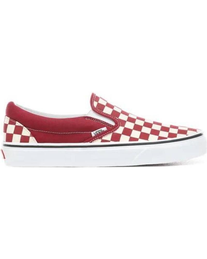 ZAPATILLAS VANS OFF THE WALL UA CLASSIC SLIP-ON CHECKERBOARD GRANATE MULTICOLOR