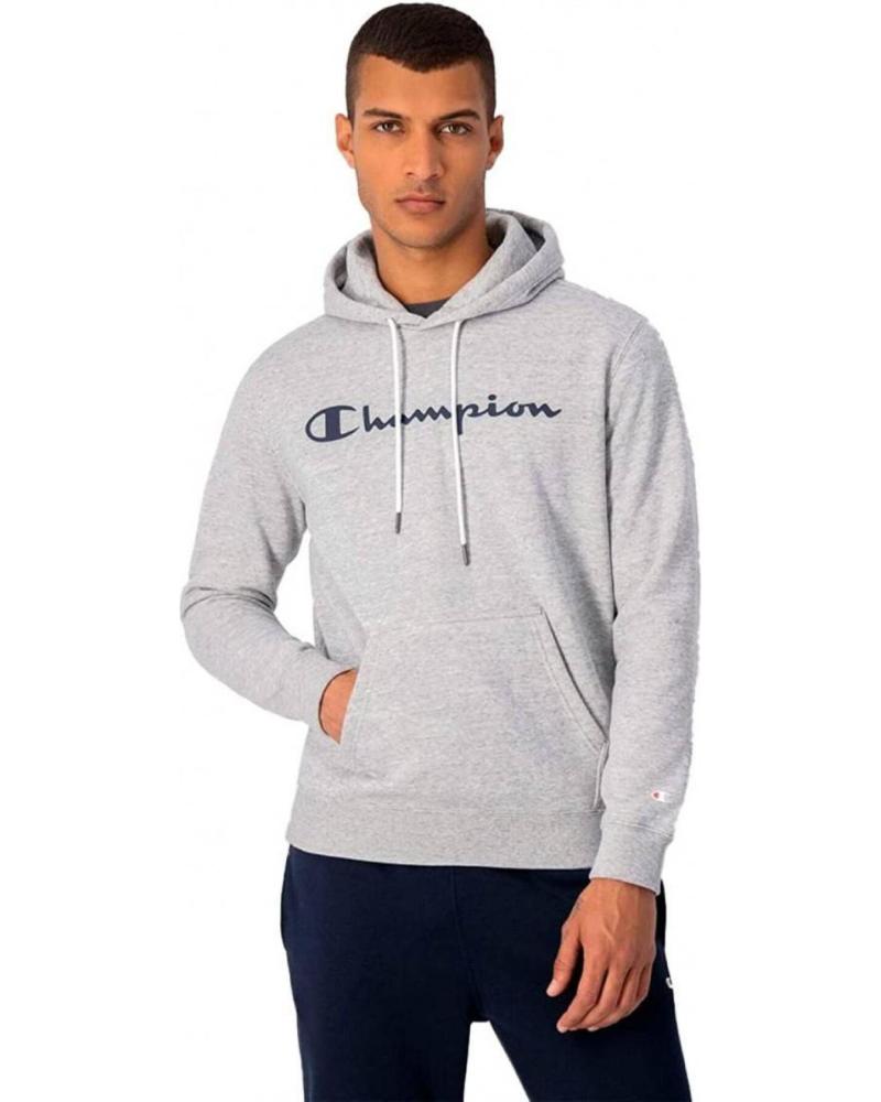SUDADERA CON CAPUCHA CHAMPION GRIS NOXM GRIS