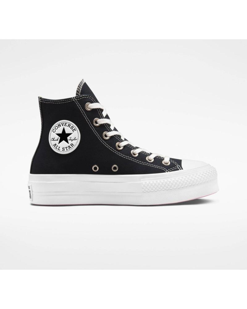 ZAPATILLAS CONVERSE CHUCK TAYLOR ALL STAR LIFT PLATFORM CRYSTALS NEGRAS NEGRO