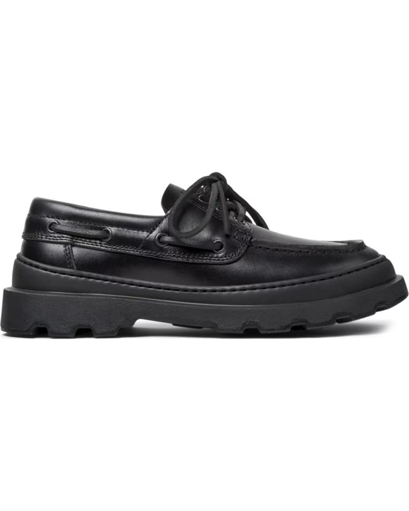 Mocasín de Piel Camper Brutus K201840 Negro NEGRO002