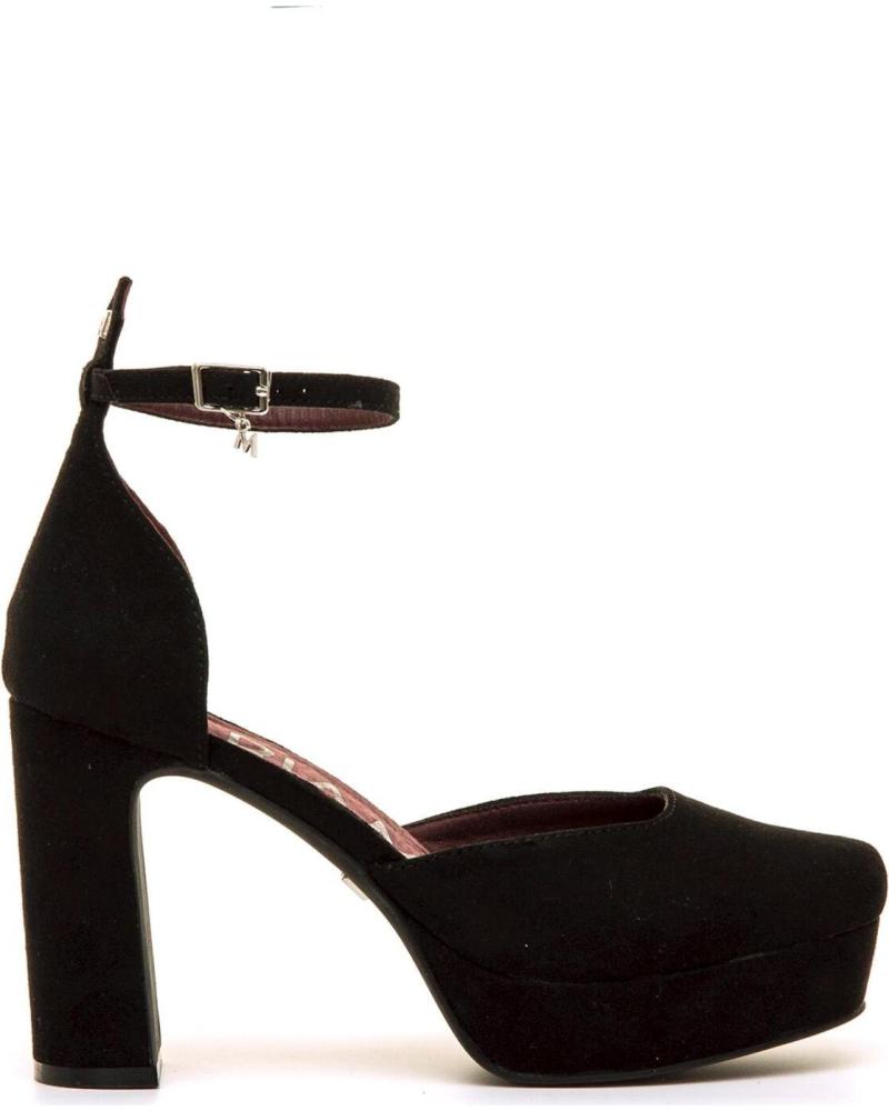 SANDALIAS DE TACÓN CON PLATAFORMA MARIA MARE 63652 NEGRO NEGRO