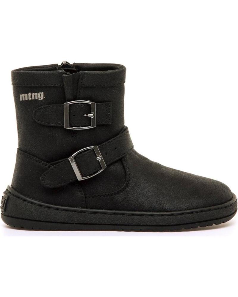 MTNG BOTÍN BAREFOOT CON HEBILLAS 49314 NEGRO NEGRO