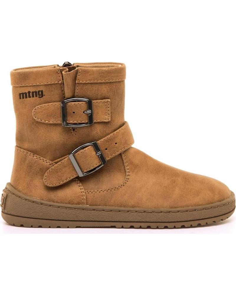 MTNG BOTÍN BAREFOOT CON HEBILLAS 49314 CAMEL MARRóN