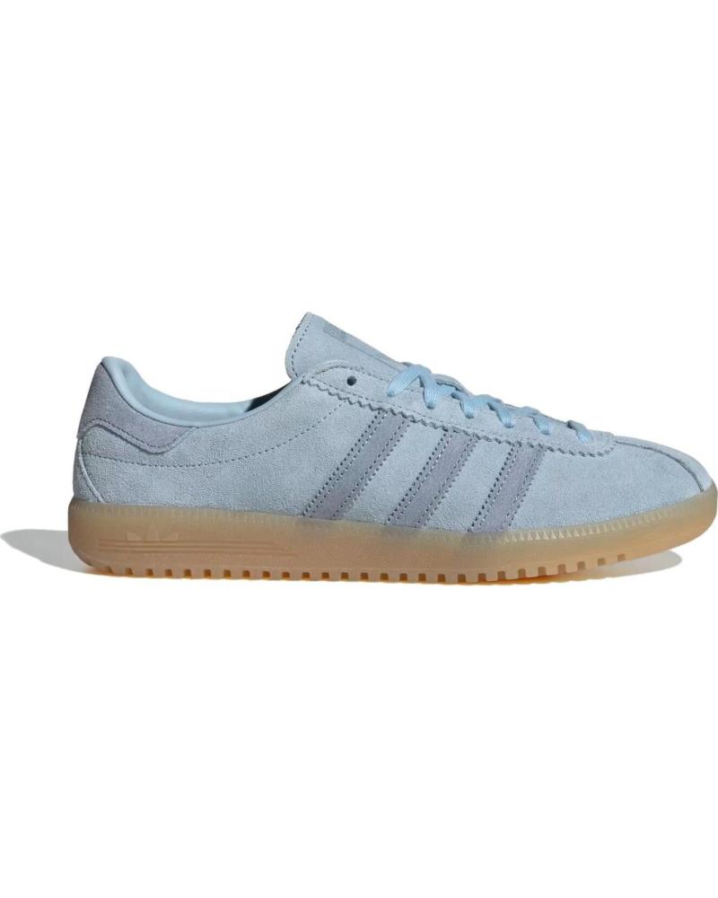 ADIDAS ZAPATILLAS BERMUDA JS3974 AZUL CLARO SUELA CARAMELO LIGHT BLUE