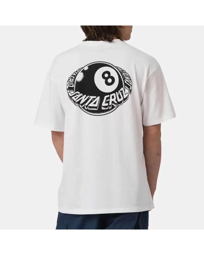 SANTA CRUZ WINKOWSKI EIGHTH CAMISETA BLANCA PLANET WHITE NAN