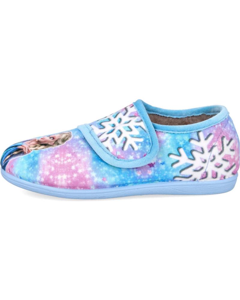 L&R SHOES ZAPATILLAS DE CASA CERRADAS NATALIA 7837 - CELESTE CELESTE