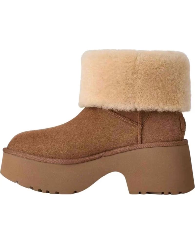 Ugg Botas Esmee Boot Plataforma Chestnut 312-842276