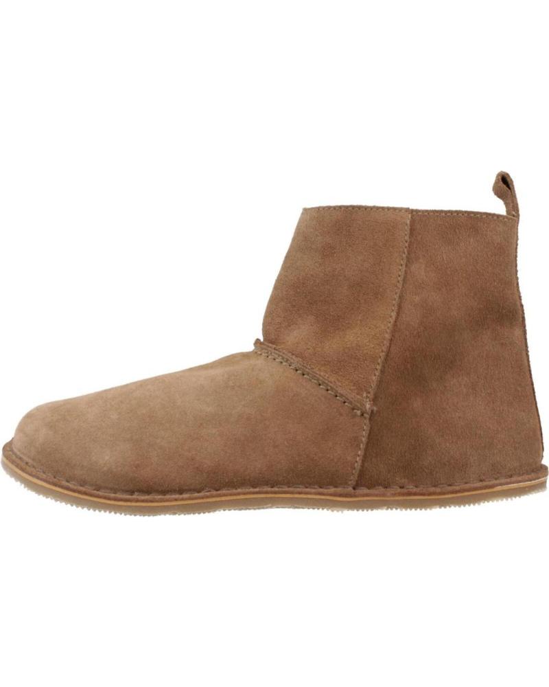 BOSTON BOTINES RESPETUOSOS ARTICO EN ANTE MARRÓN VISON VISON