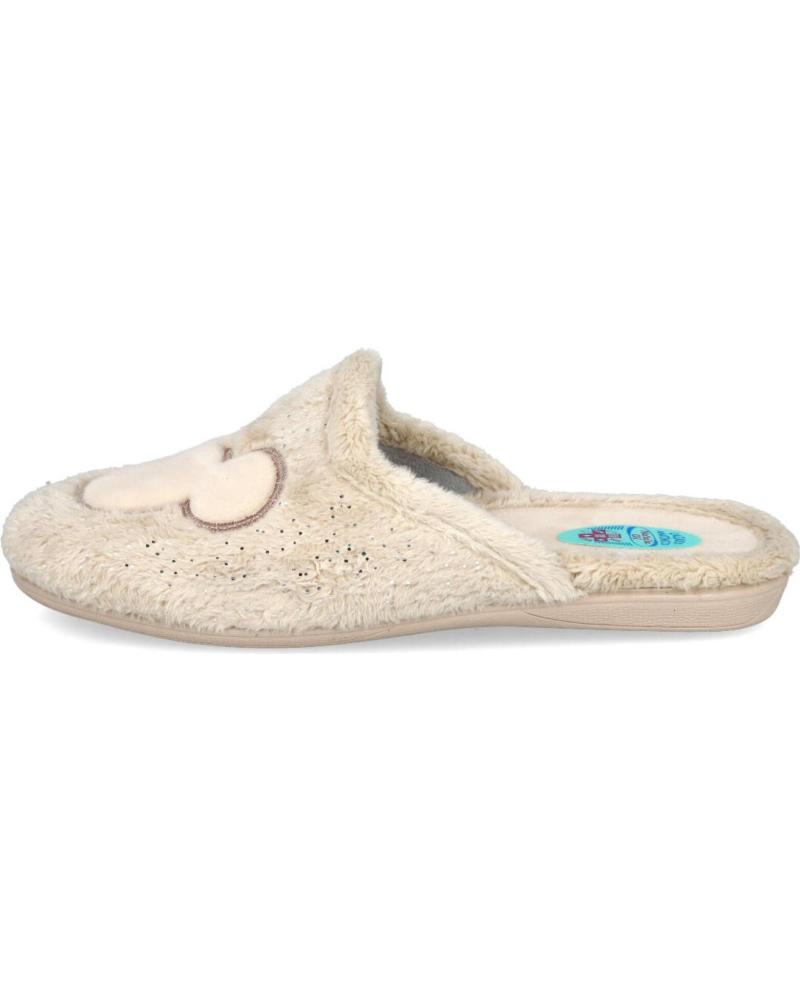 L&R SHOES NATALIA 5032 ZAPATILLAS DE CASA BEIGE BEIGE