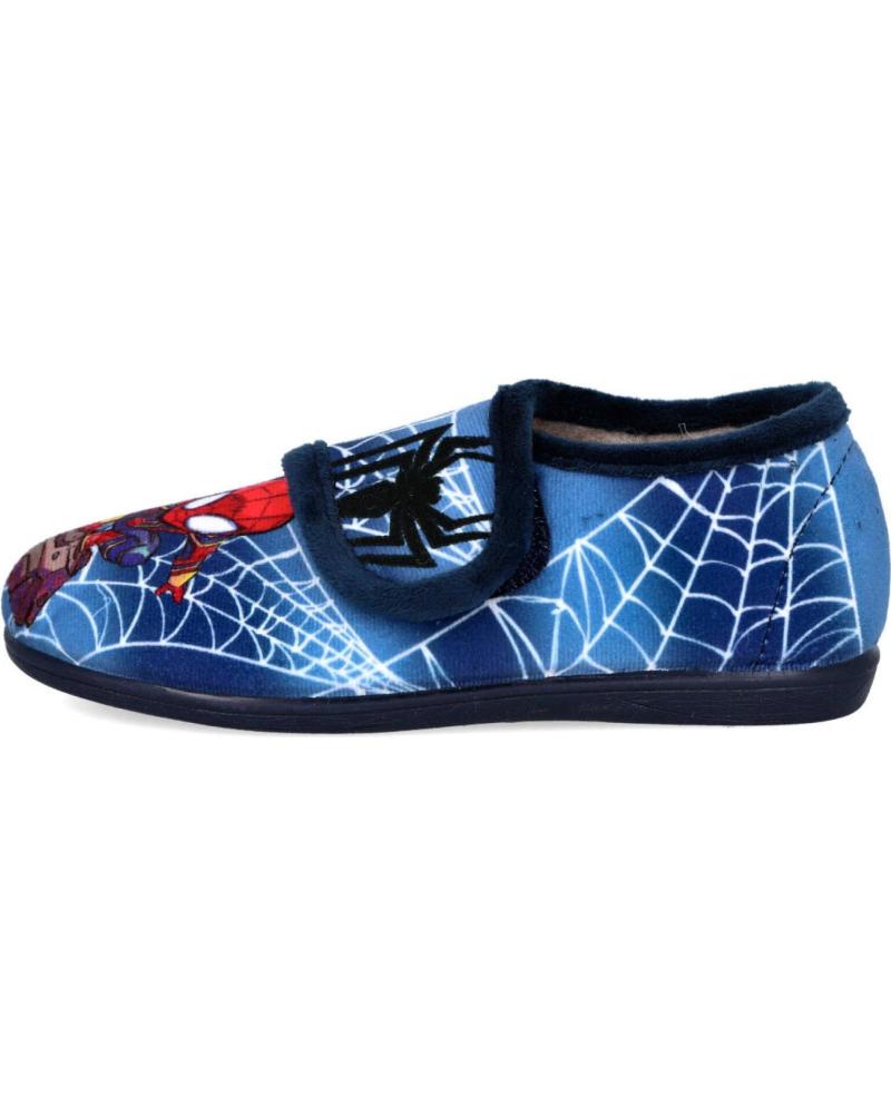 ZAPATILLAS DE CASA CERRADAS L&R SHOES NATALIA 7830 SPIDER-MAN MARINO MARINO