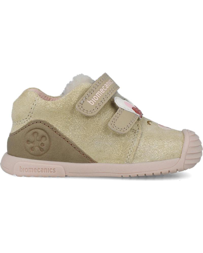 BOTÍN BIOMECANICS BIOGATEO CONEJITA 251107 LATTE MACCHIATO LAMINADO