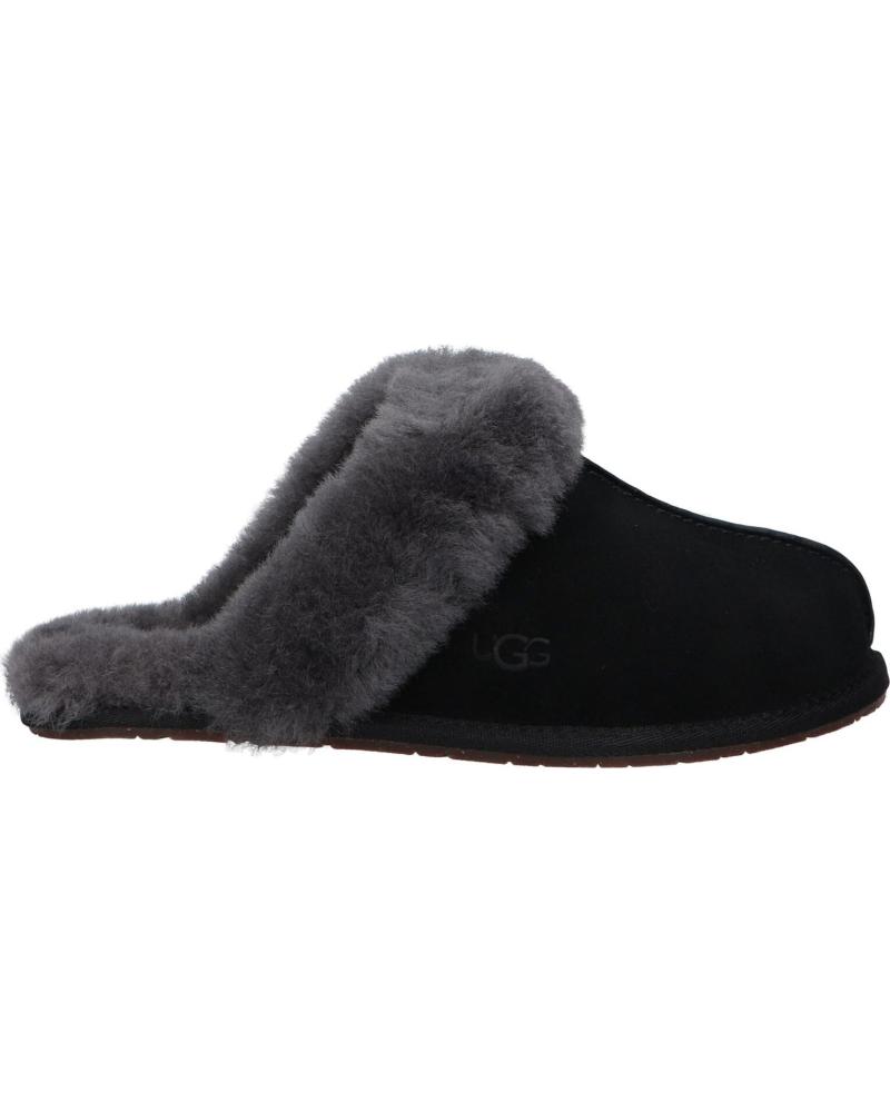 ZAPATILLAS DE CASA UGG SCUFFETTE II W 1106872 BLACK-GREY BLACK-GREY