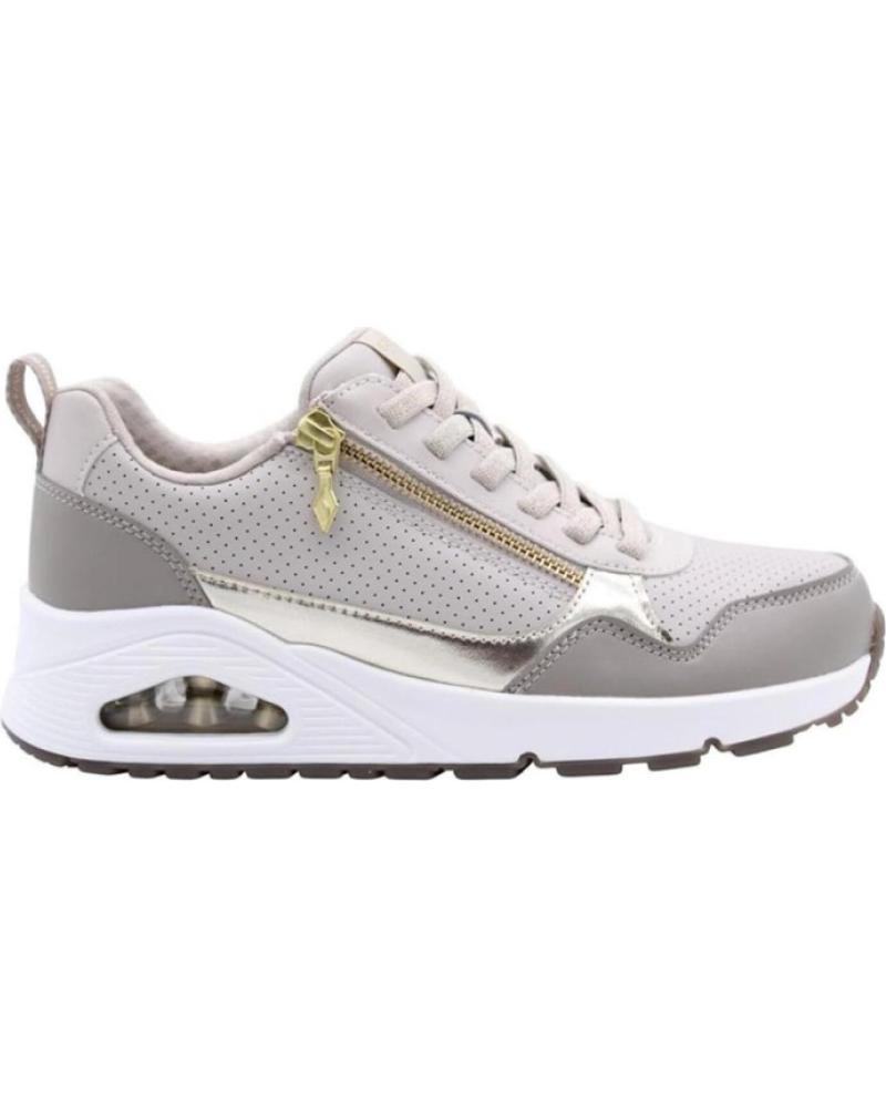 SKECHERS UNO ZAPATILLAS CASUAL TAUPE MARRóN