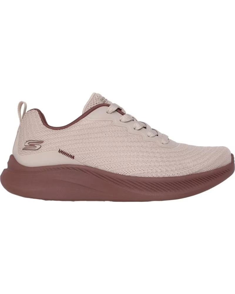 Skechers Deportivo Bobs Squad Flex Mellow Dawn Taupe Beig