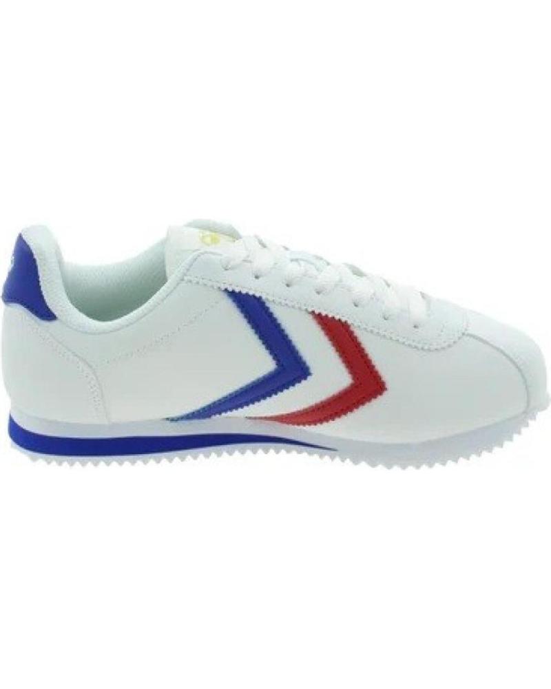 HUMMEL ZAPATILLAS CASUAL RUN72W BLANCO AZUL WHITE-BLUE