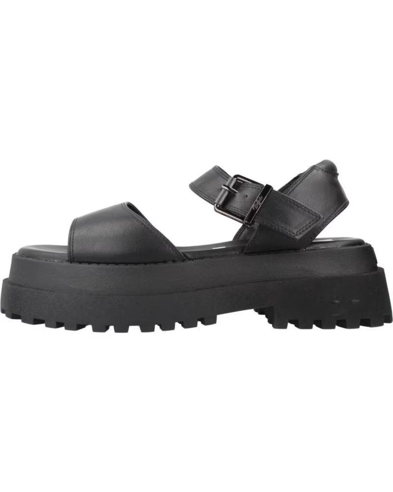 Sandalias Buffalo Pluto Jojo con Plataforma Black