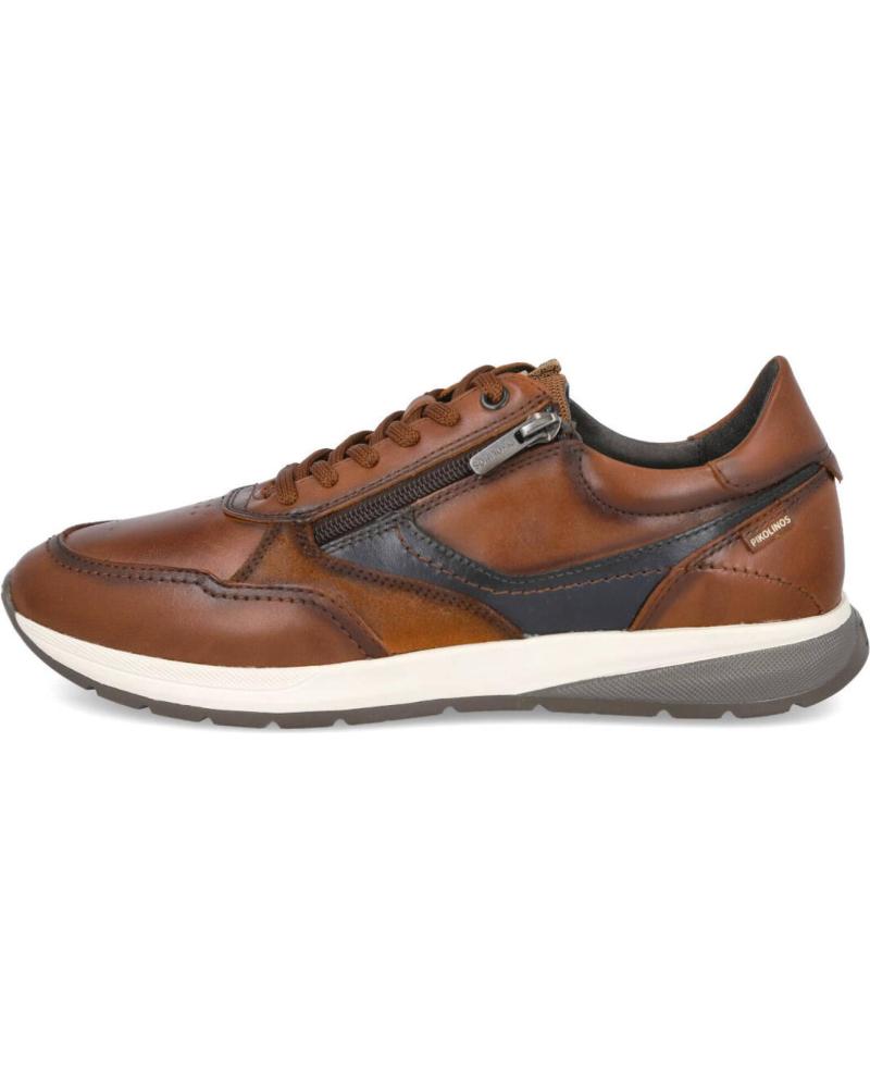 PIKOLINOS GETAFE M2B-6398C1 ZAPATILLAS CASUAL DE CUERO MARRÓN CON SUELA EXTRA LIGERA CUERO