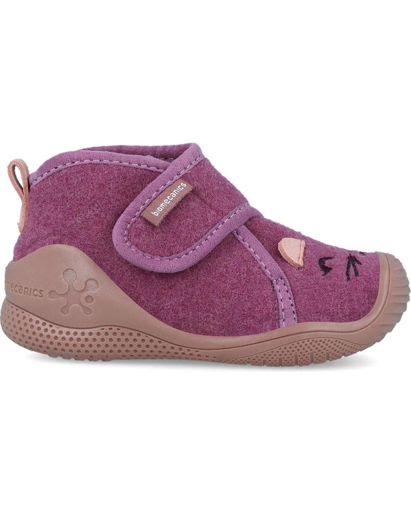ZAPATILLAS DE CASA BIOMECANICS 251141-A146 BEBÉ GATO BORDADO FUCSIA FUCSIAA146