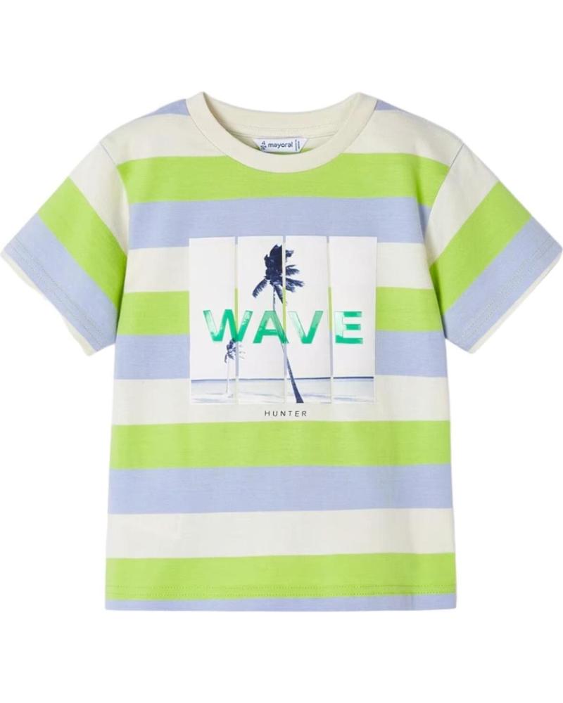MAYORAL CAMISETAS POLOS Y CAMISAS PARA NINO 3019 CAMISETA VERDE