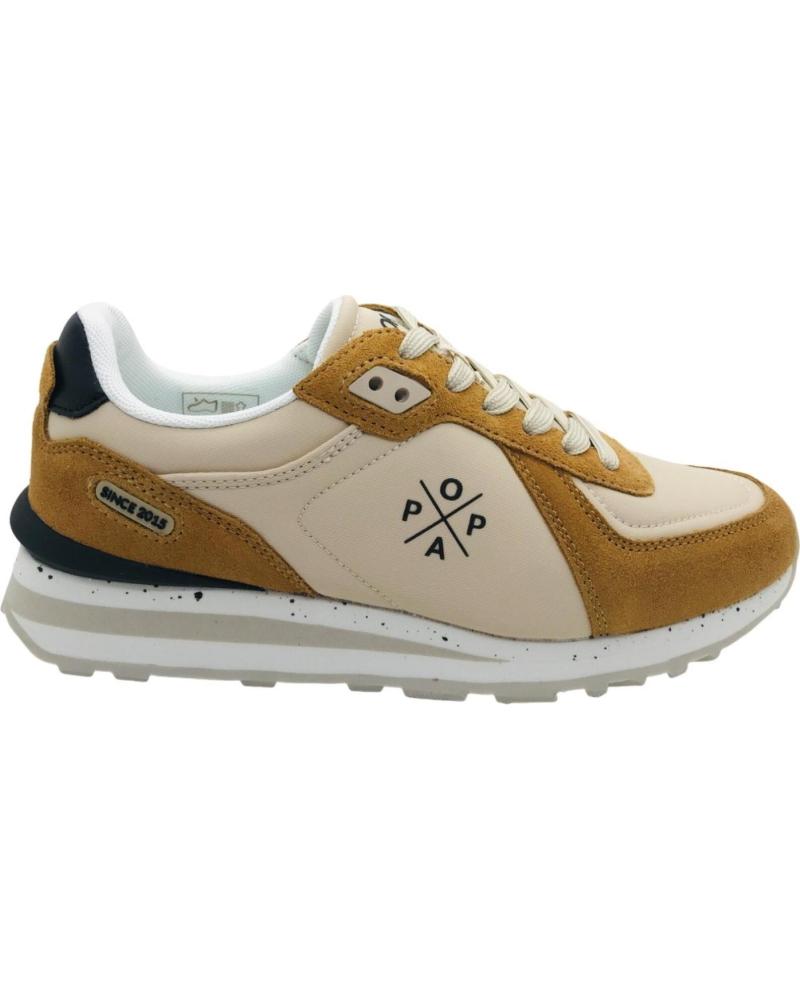 ZAPATILLAS CASUAL POPA BLAKE CAMEL PARA MUJER CAMEL