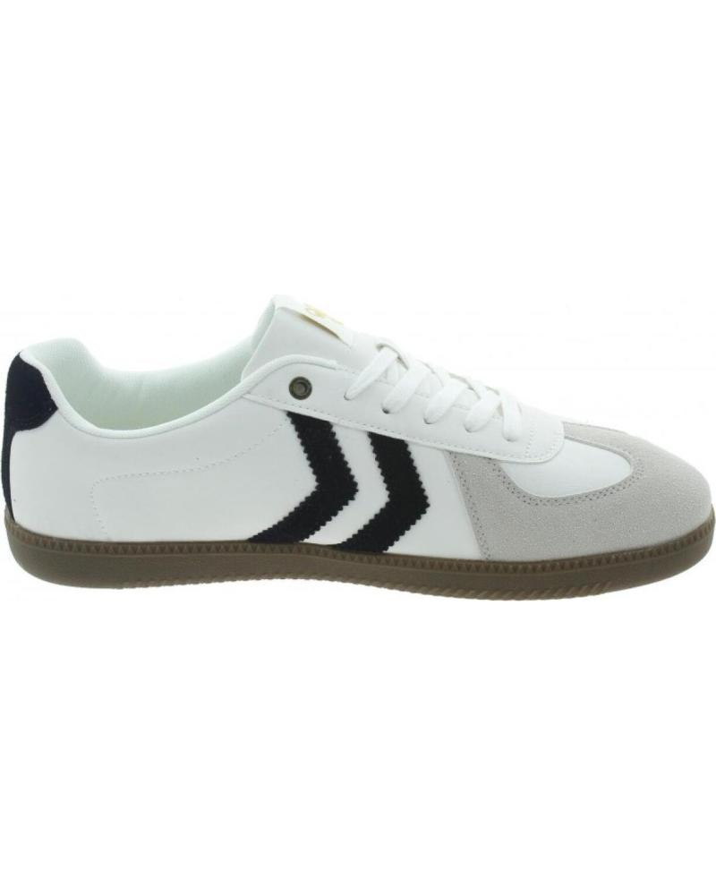ZAPATILLAS HUMMEL LAU86 BLANCO NEGRO BLANCO