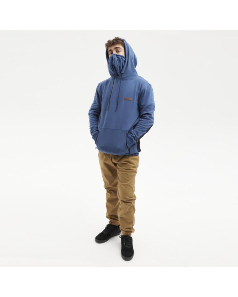 SUDADERA CON CAPUCHA HYDROPONIC LB DH SELMA 01 ATLANTIC BLUE 01-ATLANTIC BLUE
