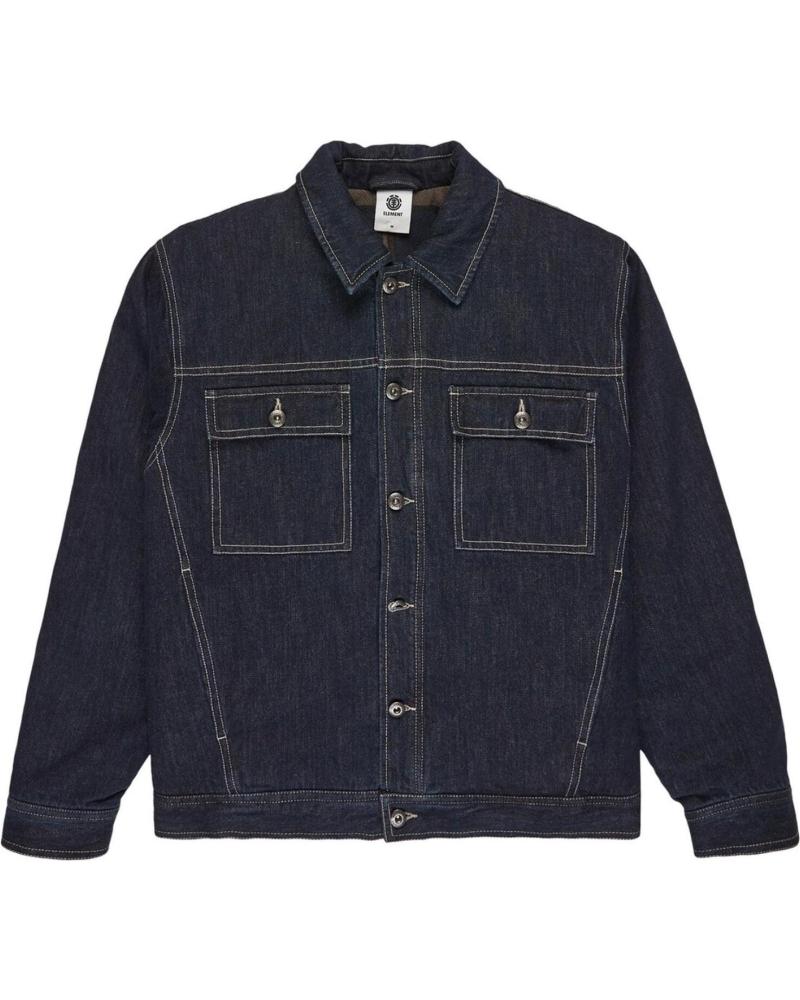 CHAQUETA VAQUERA ELEMENT TRUCKER AZUL DENIM PARA HOMBRE NAN