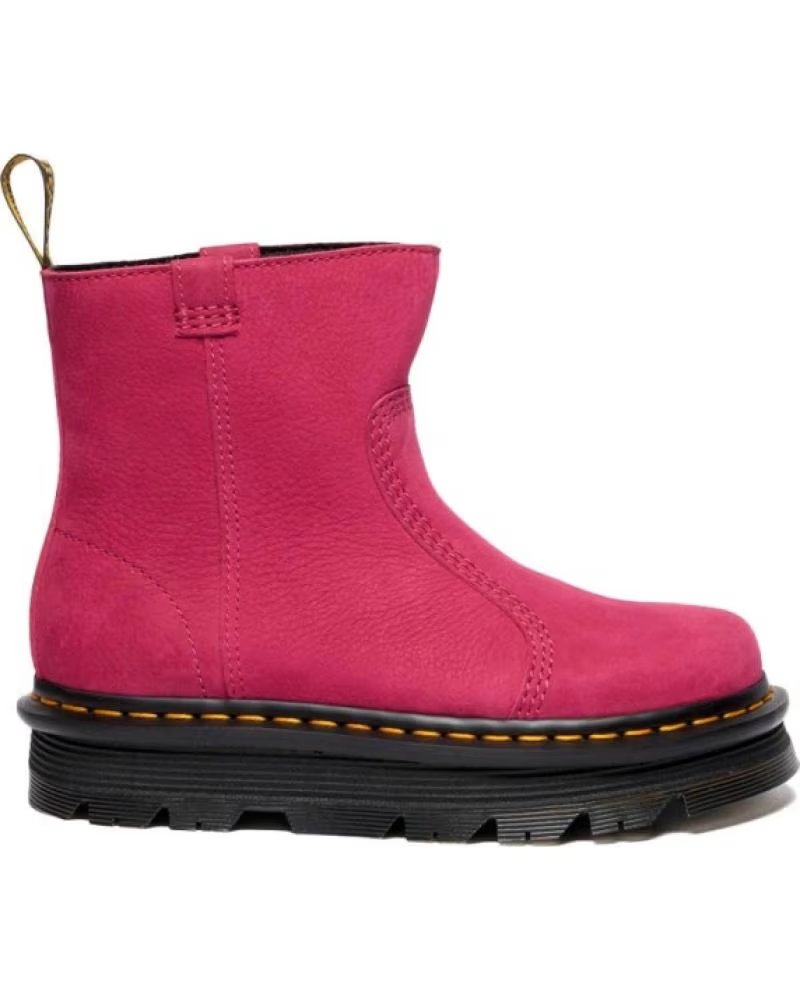 Botines Dr Martens Zebzag Fucsia Morado