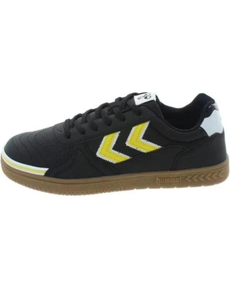 Hummel Zapatillas Playful Indoor Negras y Amarillas Negro