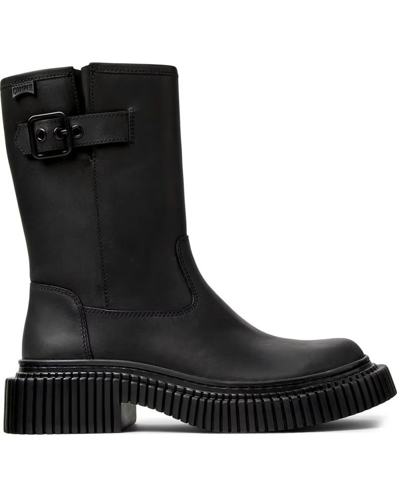 Camper Botas de Media Caña Pix Berlin K400807 de Piel Negro NEGRO002 – imagen 4