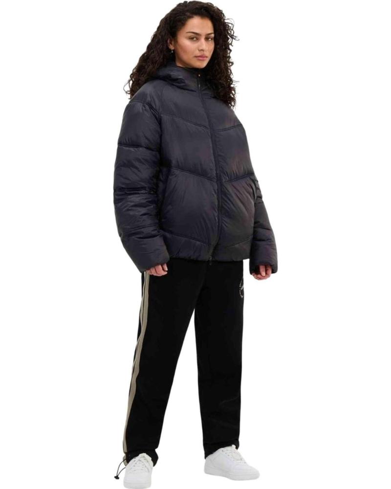 CHAQUETA ACOLCHADA ELLESSE UNISEX DE INVIERNO - NEGRO/AZUL MARINO NEGRO