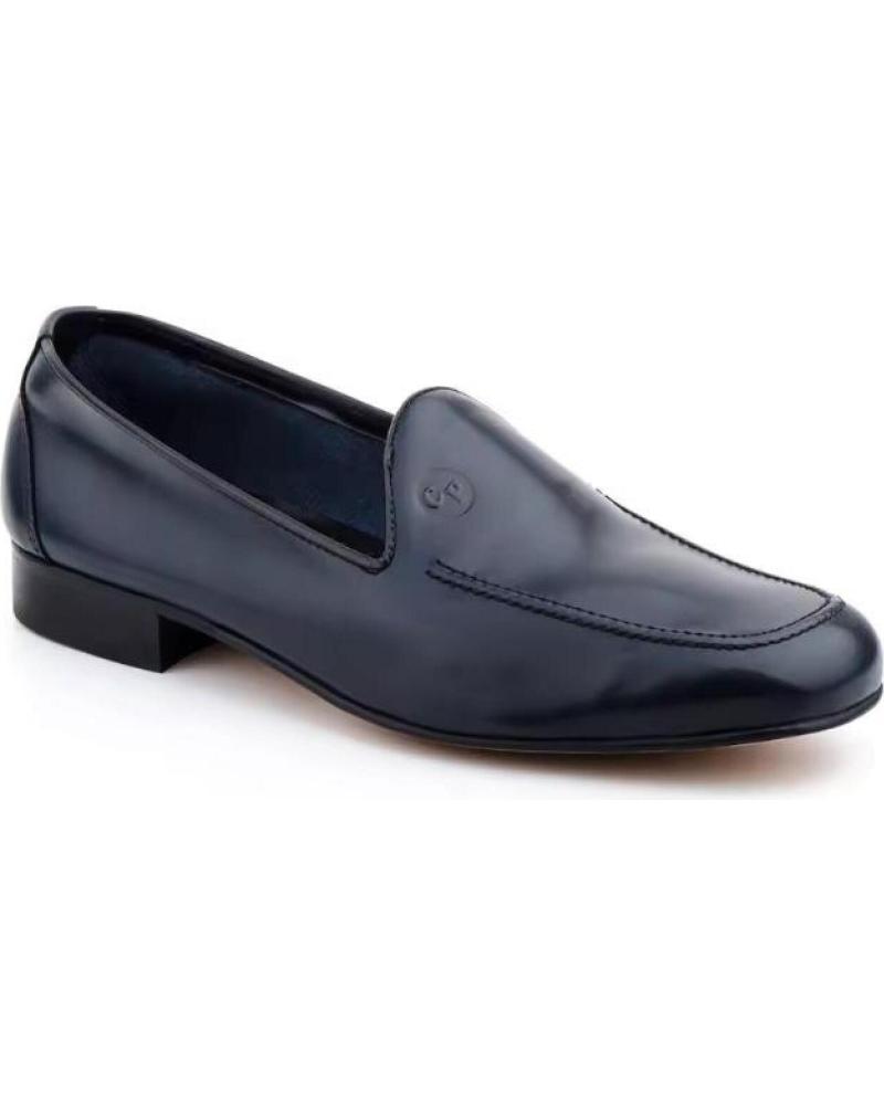 MOCASINES NIKKOE DE PIEL AZULES - ELEGANCIA Y CONFORT AZUL