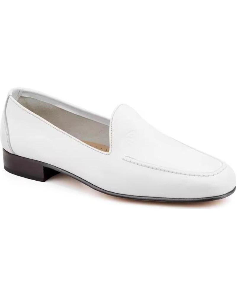 MOCASINES NIKKOE DE PIEL BLANCOS - ELEGANCIA Y CONFORT BLANCO