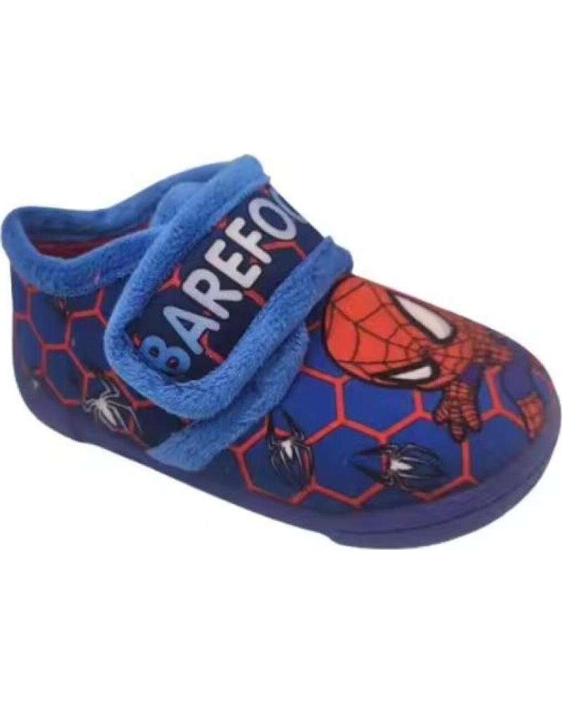ZAPATILLAS DE CASA SPIDERMAN JAVER MODELO 2642 AZUL AZUL