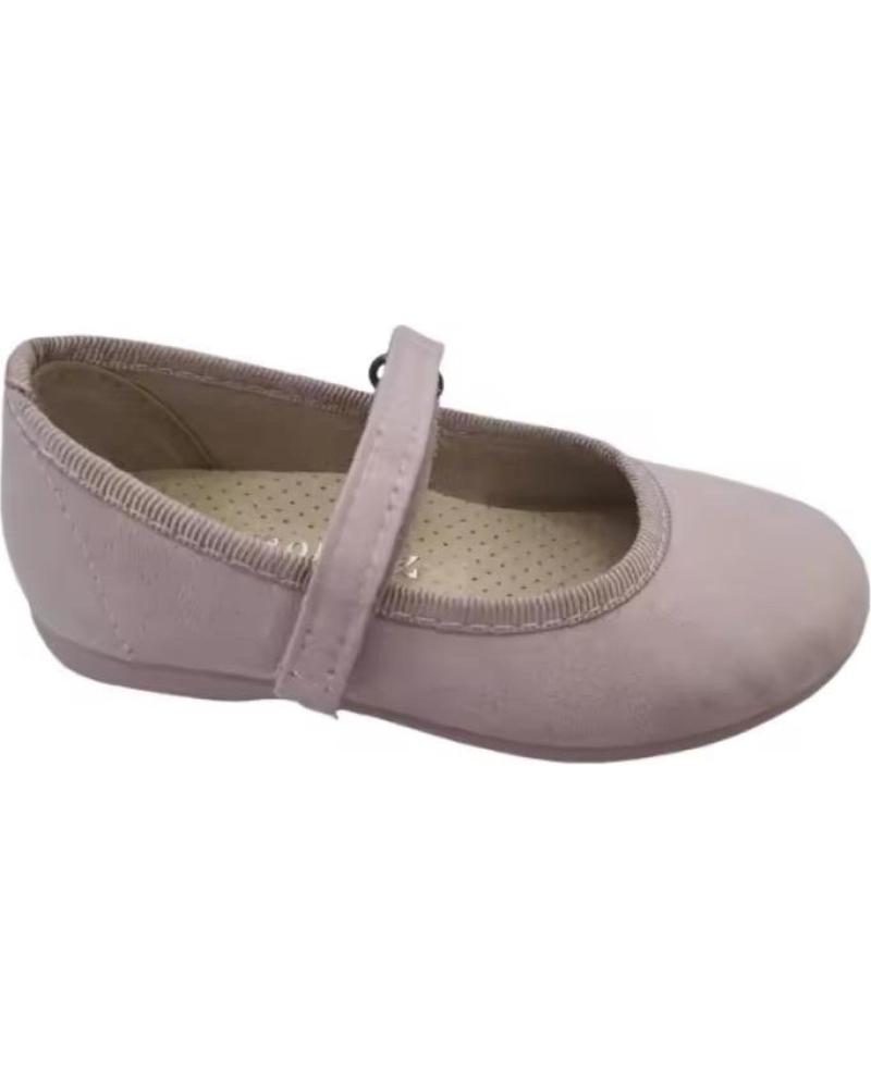 CONDIZ MERCEDITAS DE TELA ROSA CON TIRA DE VELCRO - TALLAS 20 A 38 ROSA