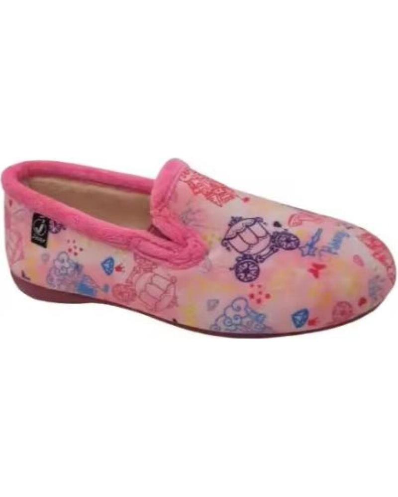 ZAPATILLAS DE CASA JAVER PRINCESAS ROSA ROSA