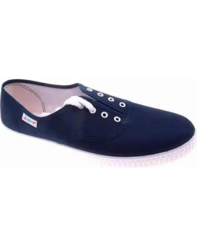 ZAPATILLAS JAVER CLÁSICAS DE LONA AZULES FABRICADAS EN ESPAÑA AZUL