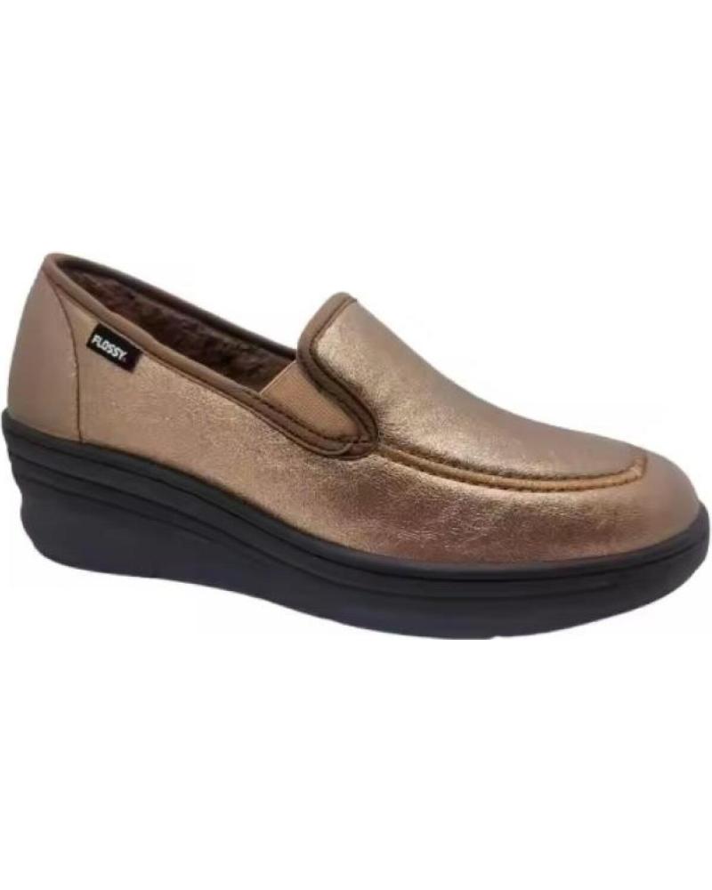 FLOSSY MOCASÍN DE CUÑA MODELO 8501 NARANJA NARANJA