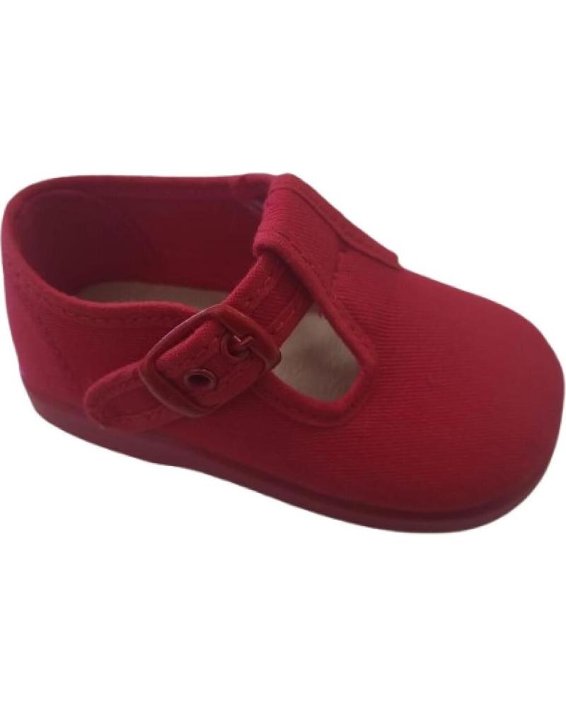 MERCEDITAS DE LONA CONDIZ MODELO 952 ROJO ROJO