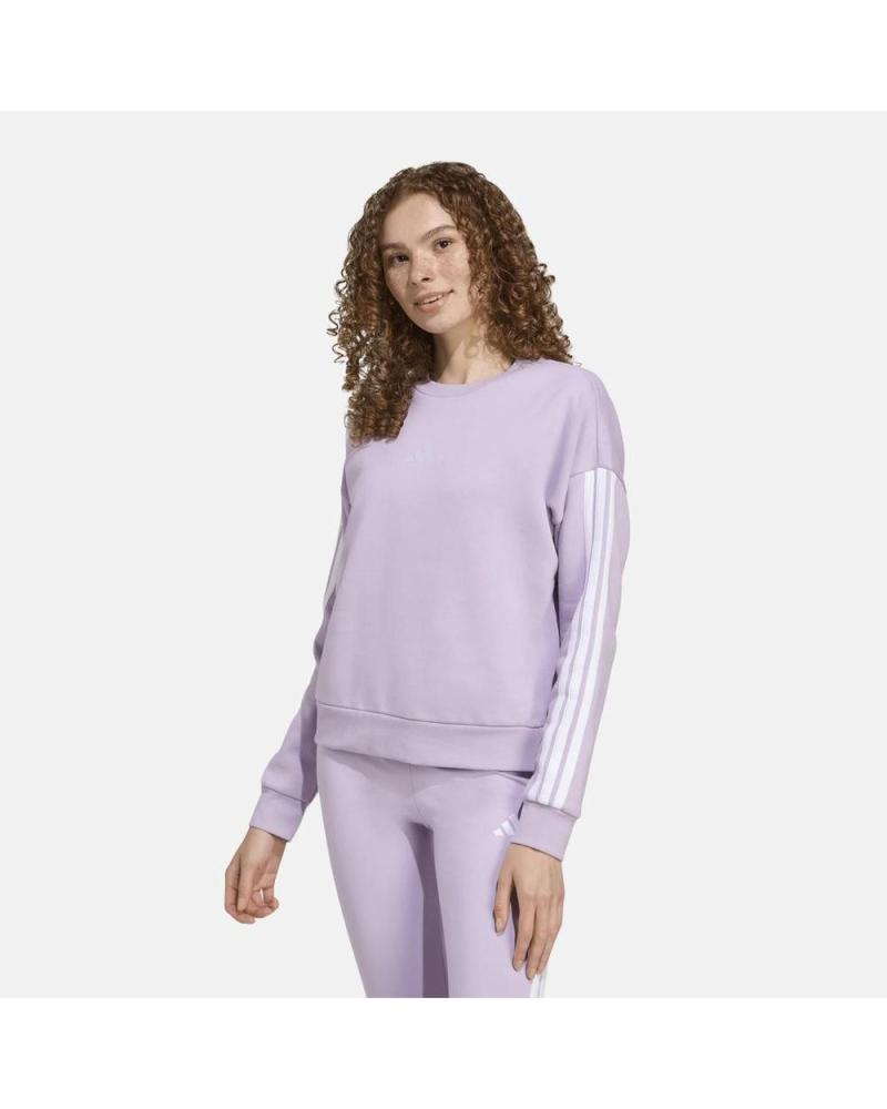 SUDADERA ADIDAS ESSENTIALS 3STRIPES MUJER JX7690 NAN