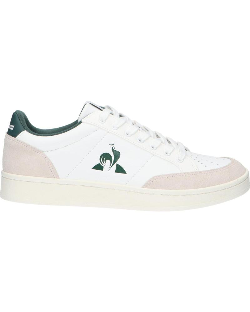 Deportivas de Hombre LE COQ SPORTIF 2520628 COURTNET OPTICAL WHITE-TREKKING GREEN