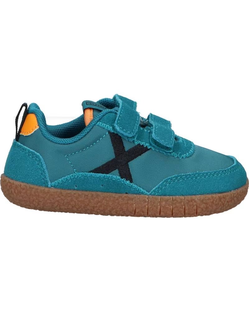 Zapatillas Munich Baby Koda 8028018 Turquesa con Velcro 18 Verde
