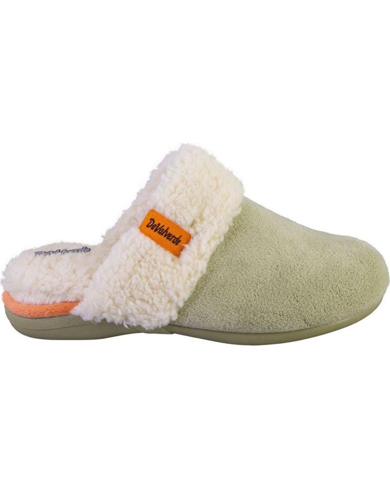 DEVALVERDE ZAPATILLAS DE CASA 6090 VERDE VERDE
